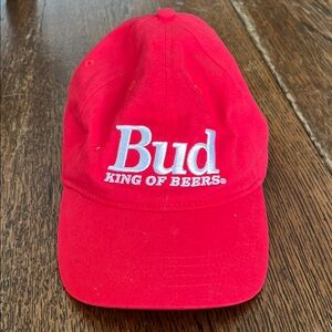 Bud King Of Beers Budweiser Baseball Hat
